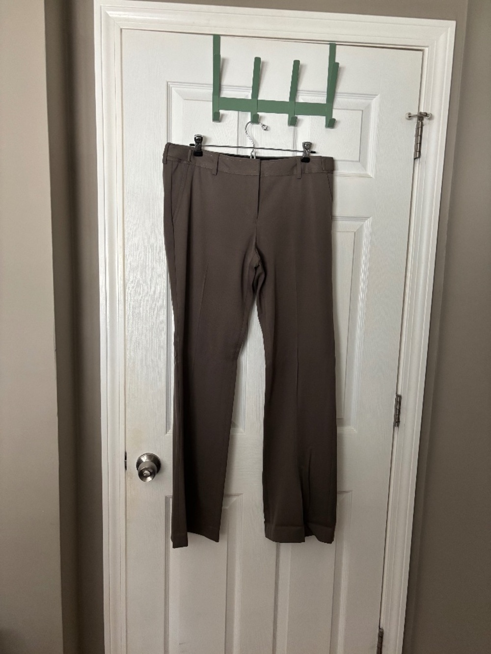 Women’s Brown/Taupe Dress Pants by Express Size 10 Regular